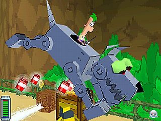 Screenshot - Phineas und Ferb: Quer durch die 2. Dimension (NDS) 2269382