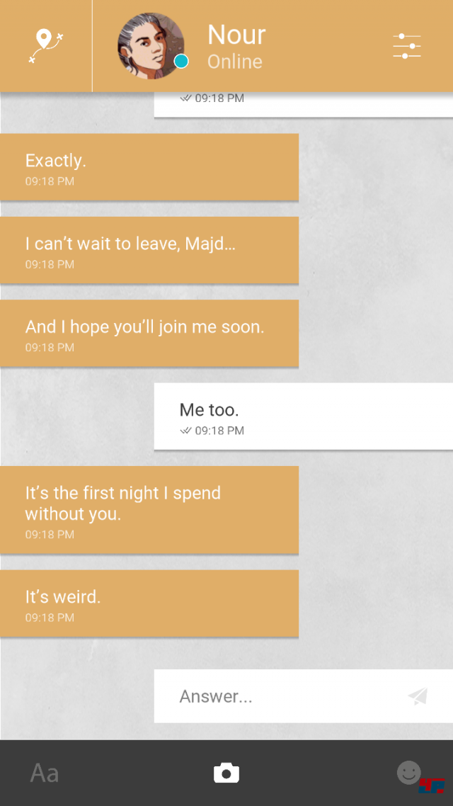 Screenshot - Bury Me, My Love (Android)