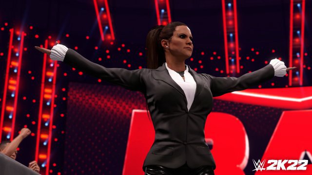 Mit WWE 2K22 kehrt My GM zurck und wird von Stephanie McMahon eingeleitet.