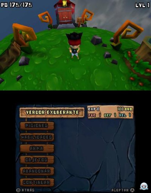 Screenshot - Planet Crashers (3DS)