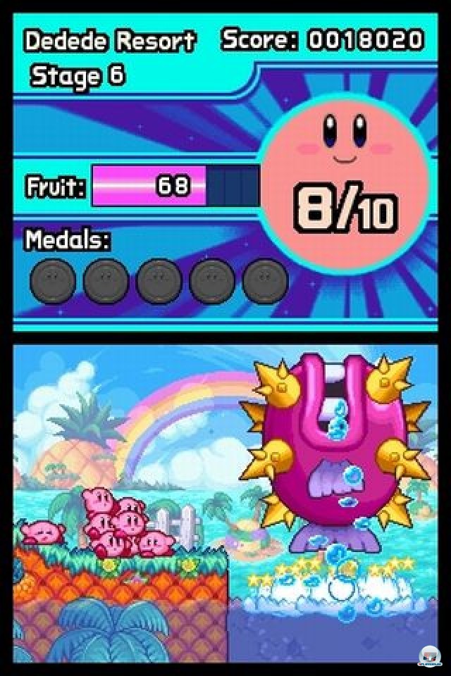 Screenshot - Kirby: Mass Attack (NDS) 2252077