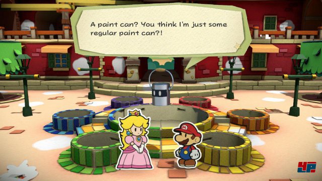 Port Prisma ist ein Urlaubsparadies. Leider knnen Peach und Mario nicht die Sonne genieen, sondern mssen (wieder einmal) fiese Bsewichte bekmpfen.
