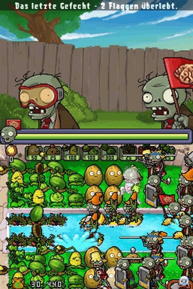 Screenshot - Plants vs. Zombies (NDS) 2218512