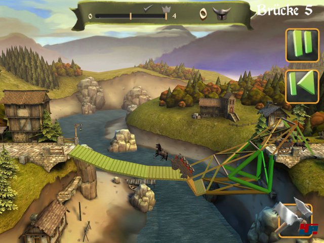 Screenshot - Bridge Constructor Mittelalter (iPad) 92481762