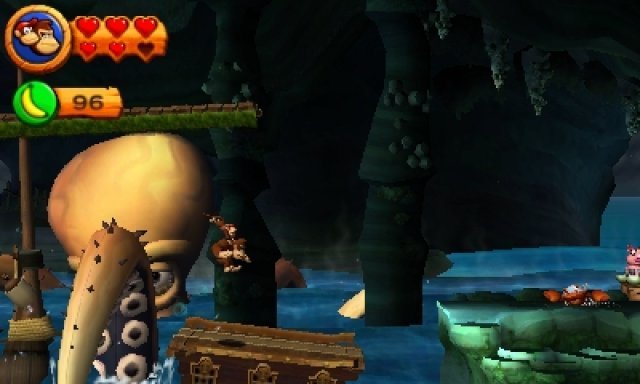 Screenshot - Donkey Kong Country Returns (3DS)