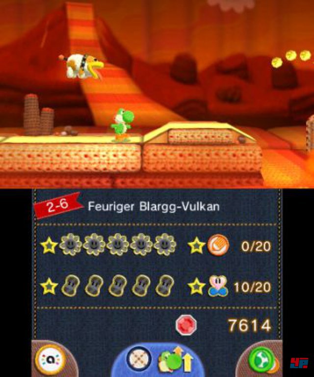 Screenshot - Poochy und Yoshi's Woolly World (3DS) 92539198