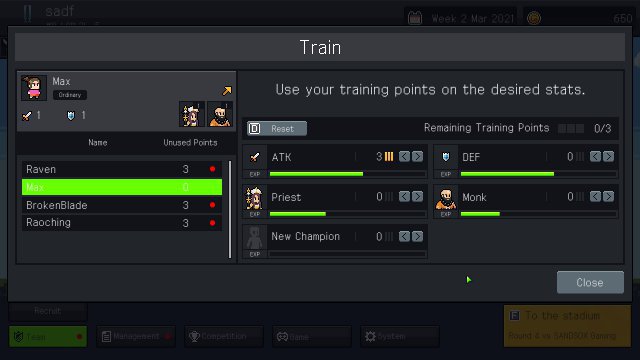 Screenshot - Teamfight Manager (PC)