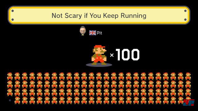 Jetzt wird es knackig: In der 100-Mario-Herausforderung lassen sich verlorene Leben durch entsprechende Pilze in den Levels wieder auffllen. Anderswo ntzen die "1-Ups" herzlich wenig.
