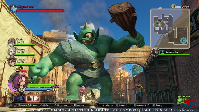 Screenshot - Dragon Quest Heroes: Der Weltenbaum und der Tyrann aus der Tiefe (PlayStation4) 92514165