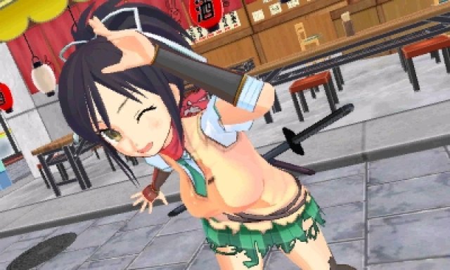 Screenshot - Senran Kagura: Burst (3DS)