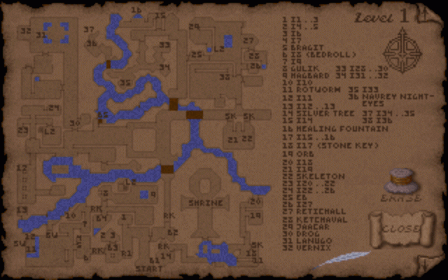 Screenshot - Ultima Underworld: The Stygian Abyss (PC)