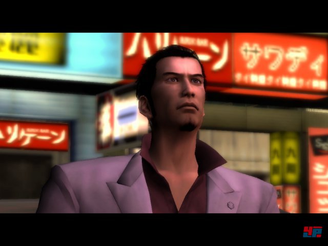 Eins der ersten Bilder von Kazuma Kiryu: 2005 verffentlichte Sega das erste Yakuza.