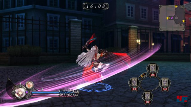 Screenshot - Nights of Azure (PlayStation3)