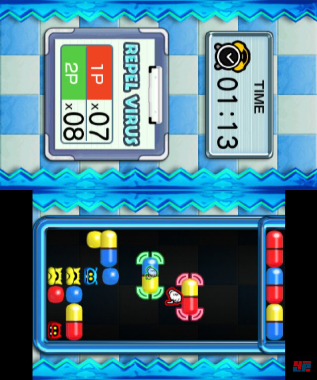 Screenshot - Dr. Mario: Miracle Cure (3DS)
