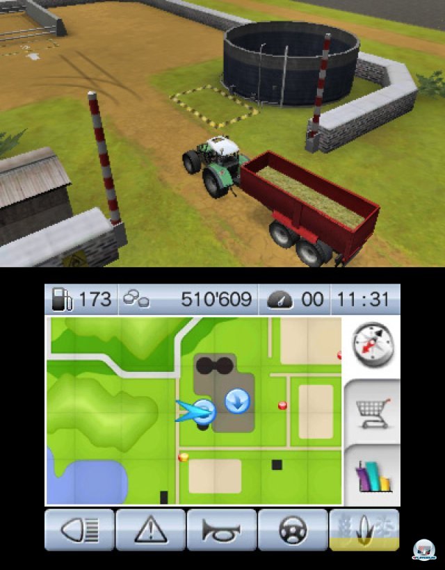 Screenshot - Landwirtschafts-Simulator 2012 3D (3DS) 2319062