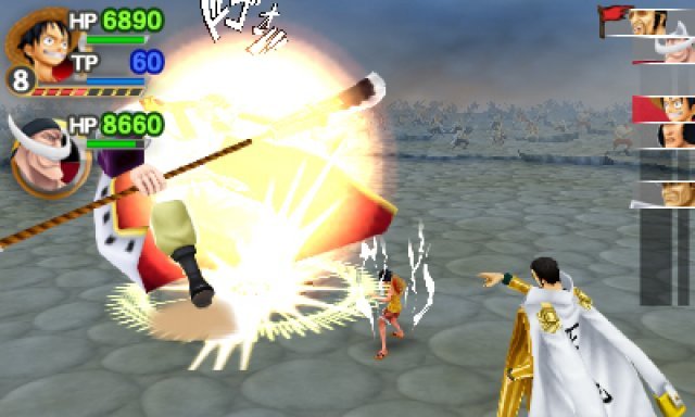 Screenshot - One Piece: Romance Dawn (3DS)