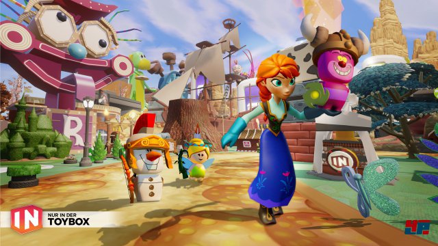 In der aufgewerteten Toybox kann man viel entdecken - und smtliche Disney-Infinity-Figuren einsetzen.