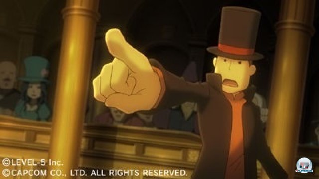 Screenshot - Professor Layton vs. Ace Attorney (3DS) 2267117