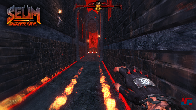 Screenshot - Seum: Speedrunners from Hell (Linux)