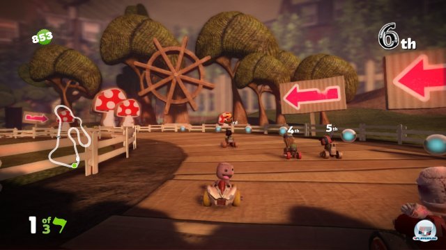 Screenshot - LittleBigPlanet Karting (PlayStation3) 2333242