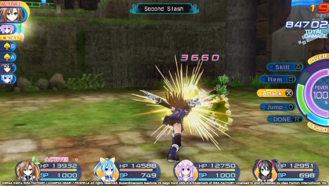 Screenshot - Superdimension Neptune VS Sega Hard Girls (PS_Vita) 92534201