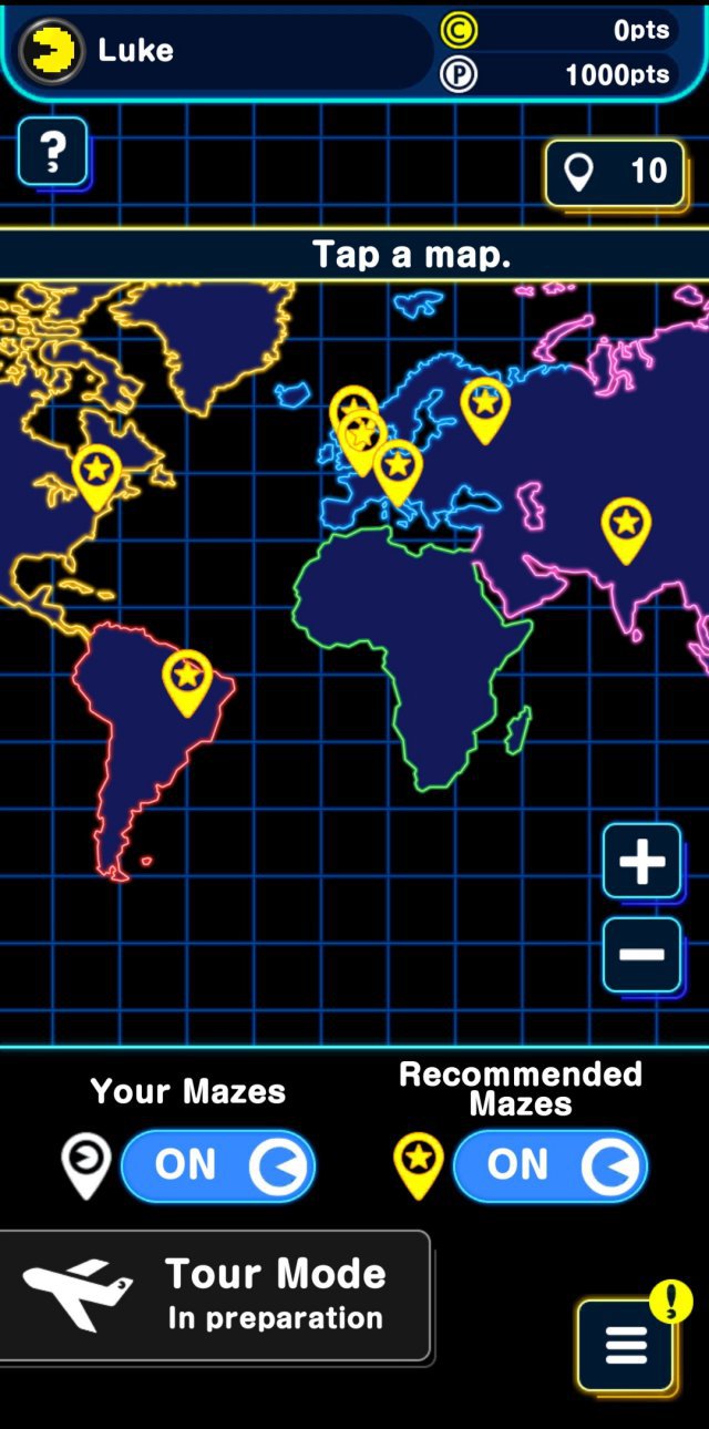 Screenshot - Pac-Man Geo (Android, iPad, iPhone)