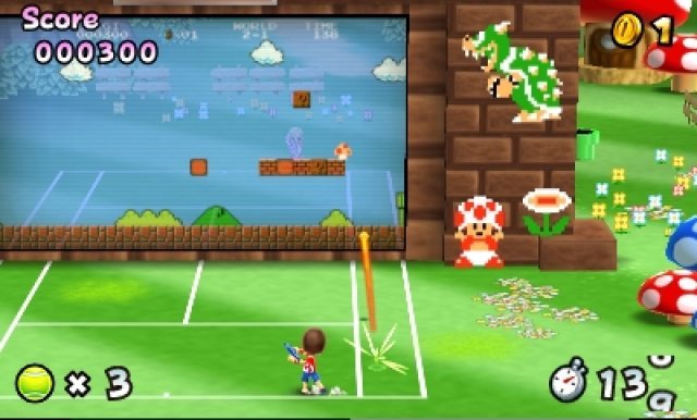 Screenshot - Mario Tennis Open (3DS)