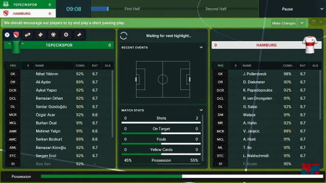 Screenshot - Football Manager Touch 2018 (Switch)