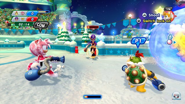 Screenshot - Mario & Sonic bei den Olympischen Winterspielen: Sotschi 2014 (Wii_U)