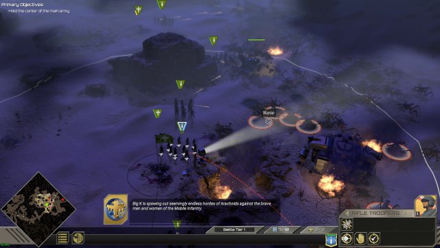 Screenshot - Starship Troopers - Terran Command (PC)