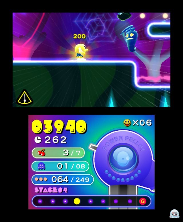 Screenshot - Pac-Man & Galaga Dimensions (3DS) 2257367