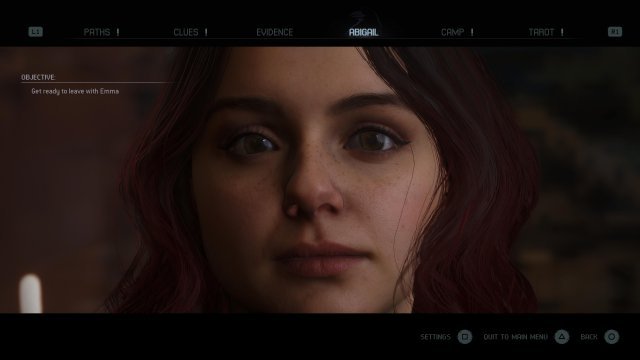 Die virtuelle Abbildung von Abigail gehrt zu den besten im ganzen Spiel. Auch die Zhne sind hier ausnahmsweise mal nicht zu gro.