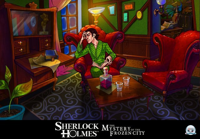Screenshot - Sherlock Holmes and the Mystery of the Frozen City (3DS) 2269027