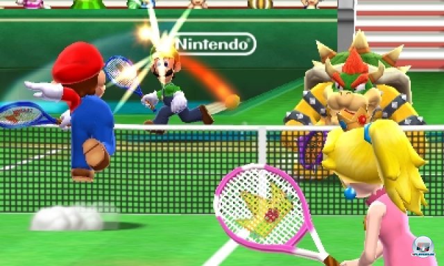 Screenshot - Mario Tennis 3D (3DS) 2266522