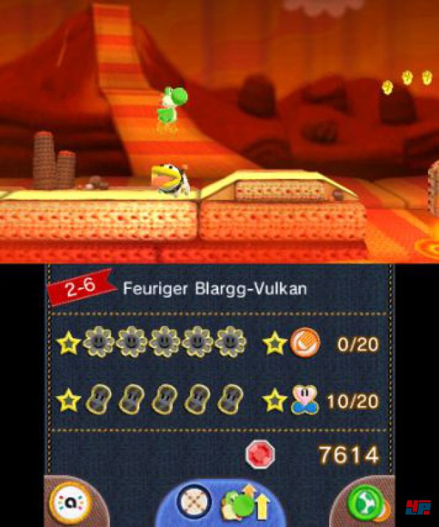 Screenshot - Poochy und Yoshi's Woolly World (3DS) 92539199