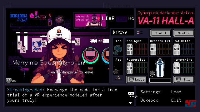 Screenshot - VA-11 Hall-A: Cyberpunk Bartender Action (PS4)