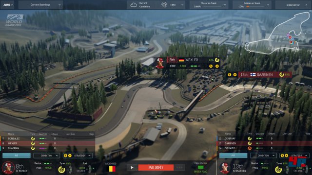 Screenshot - Motorsport Manager (Linux)