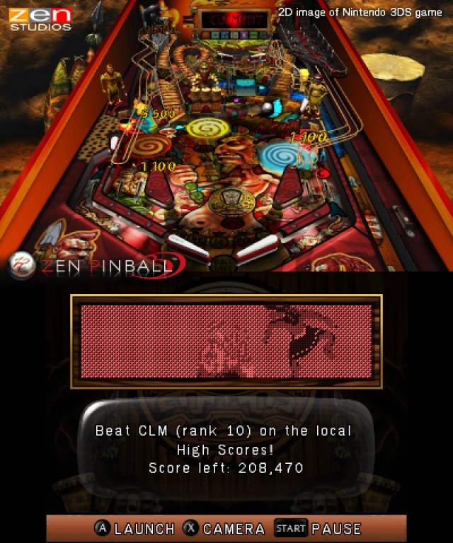 Screenshot - Zen Pinball (3DS) 2303687