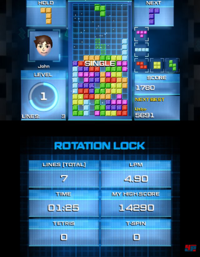 Screenshot - Tetris Ultimate (3DS)