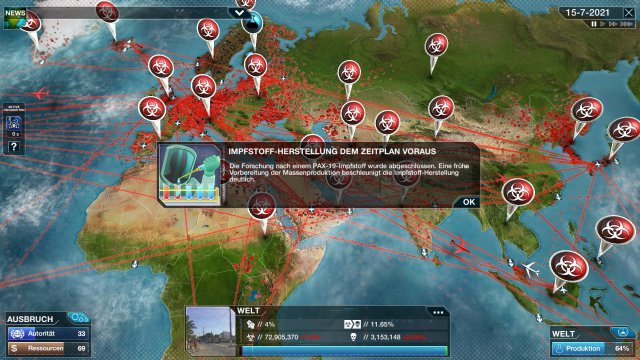 Screenshot - Plague Inc: Evolved (Android, PC)