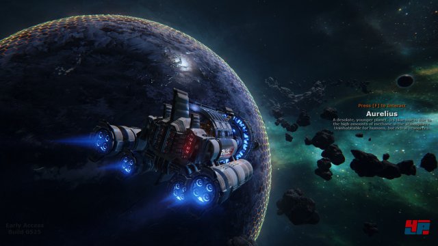 Die Unreal Engine 4 zeichnet stimmungsvolle Weltraum-Bilder.