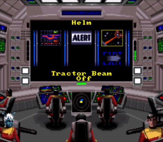 Noch bevor man am PC mit Starfleet und Klingon Academy auf der Brcke Platz nahm, startete man auf dem SNES mit Starfleet Academy: Spaceship Bridge Simulator ins All.