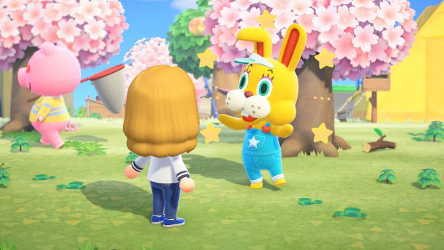 Ohs, der Hase ist trotz seines niedlichen Aussehens eine echte Schreckgestalt für viele Animal Crossing-Spieler. Quelle: Nintendo