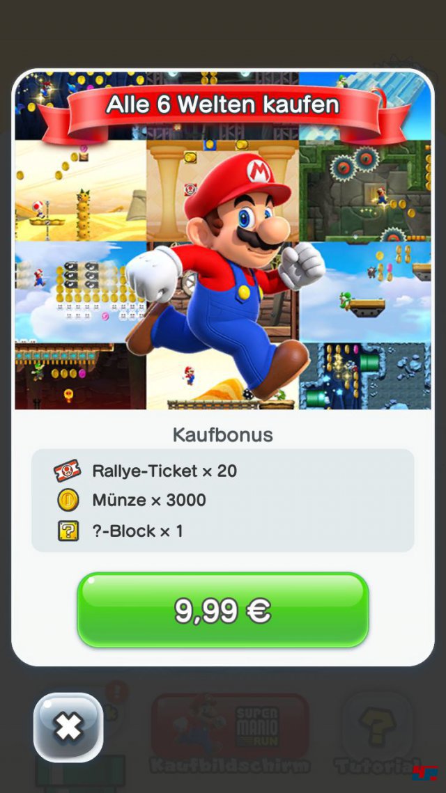 Screenshot - Super Mario Run (iPad) 92537683