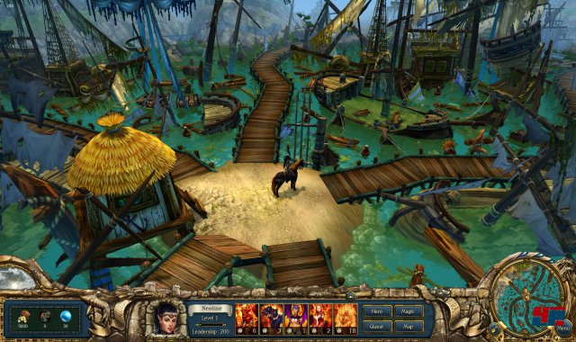 Screenshot - King's Bounty: Dark Side (PC)