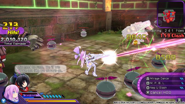 Screenshot - Hyperdimension Neptunia U: Action Unleashed (PS_Vita) 92504802