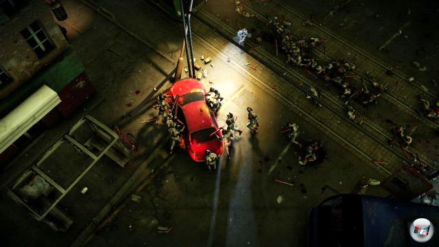 Alarmanlagen an Autos auslsen lohnt sich: Es lockt die Zombies an.