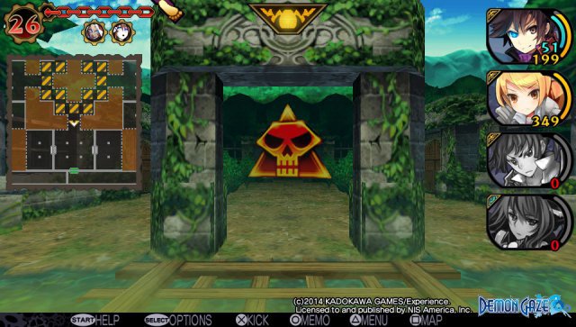 Screenshot - Demon Gaze (PS_Vita)