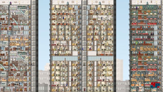 Vieles in Project Highrise erinnert an den Klassiker Sim Tower.