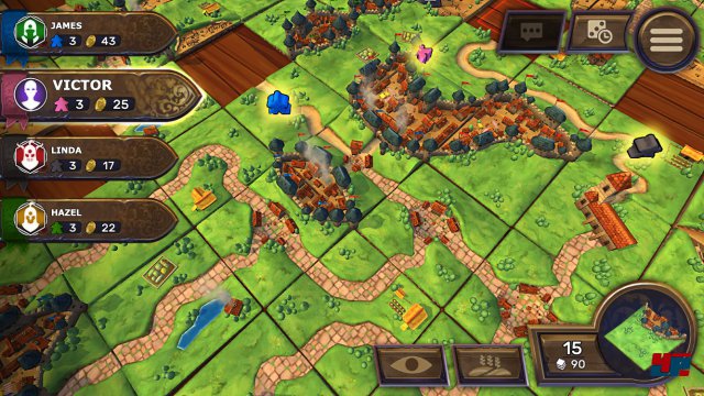 Screenshot - Carcassonne - Tiles & Tactics (Android) 92556279